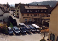 Historischer Fuhrpark von Saur Haustechnik
